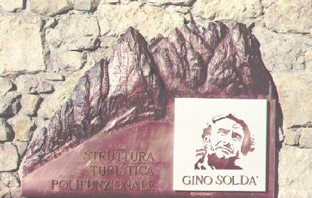 Targa commemorativa per Gino Solda'
